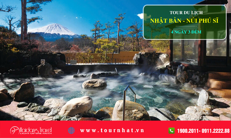 Tour Nhật Bản - Núi Phú Sĩ 4 ngày 3 đêm 