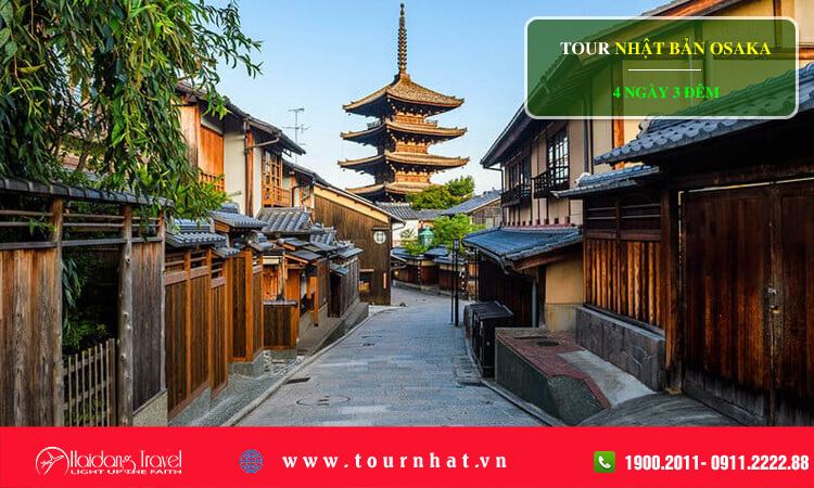 Tour Nhật Bản Osaka 4 ngày 3 đêm 
