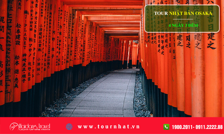 Tour Nhật Bản Osaka 4 ngày 3 đêm 