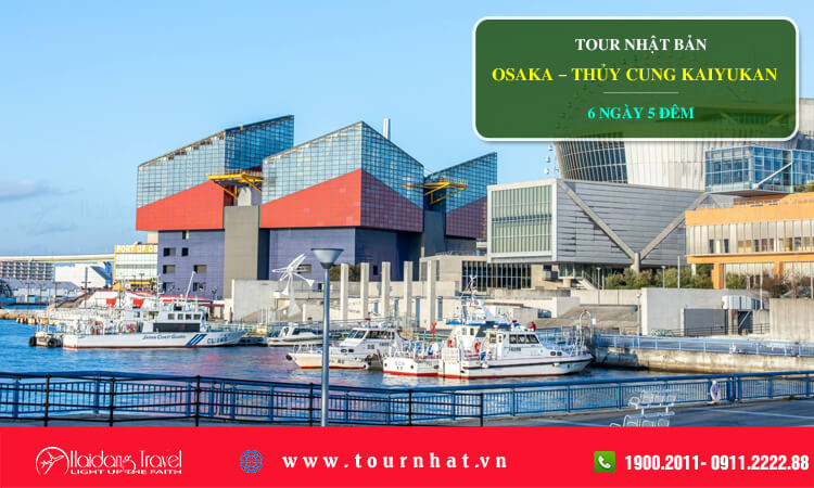 Tour Nhật Bản Osaka - Thủy Cung Kaiyukan 6 ngày 5 đêm 