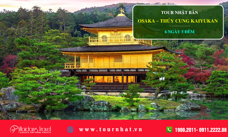 Tour Nhật Bản Osaka - Thủy Cung Kaiyukan 6 ngày 5 đêm