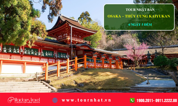 Tour Nhật Bản Osaka - Thủy Cung Kaiyukan 6 ngày 5 đêm