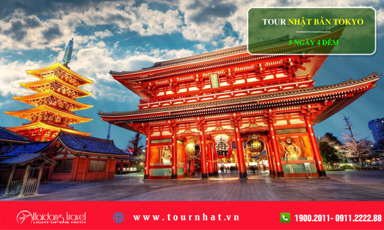 Tour Nhật Bản Tokyo 5 ngày 4 đêm 