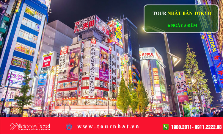 Tour Nhật Bản Tokyo 6 ngày 5 đêm