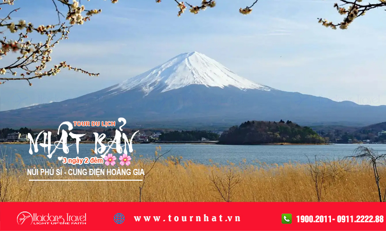 Tour Nhật Núi Phú Sĩ – Cung Điện Hoàng Gia 3 ngày 2 đêm