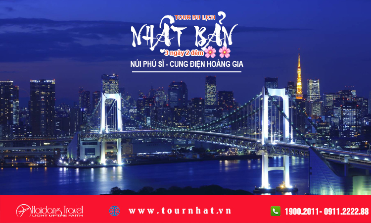 Tour Nhật Núi Phú Sĩ – Cung Điện Hoàng Gia 3 ngày 2 đêm