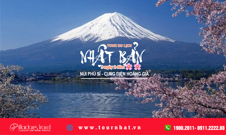 Tour Nhật Núi Phú Sĩ – Cung Điện Hoàng Gia 3 ngày 2 đêm